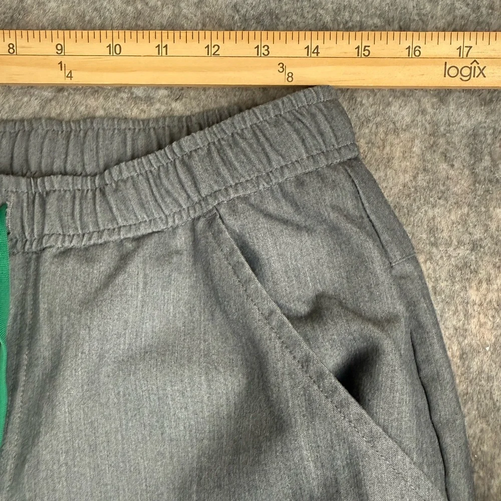 Figs Men M Tansen Jogger Scrub Pants Solid Gray Drawstring Stretch Pockets Nurse